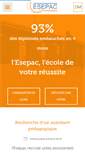 Mobile Screenshot of esepac.com